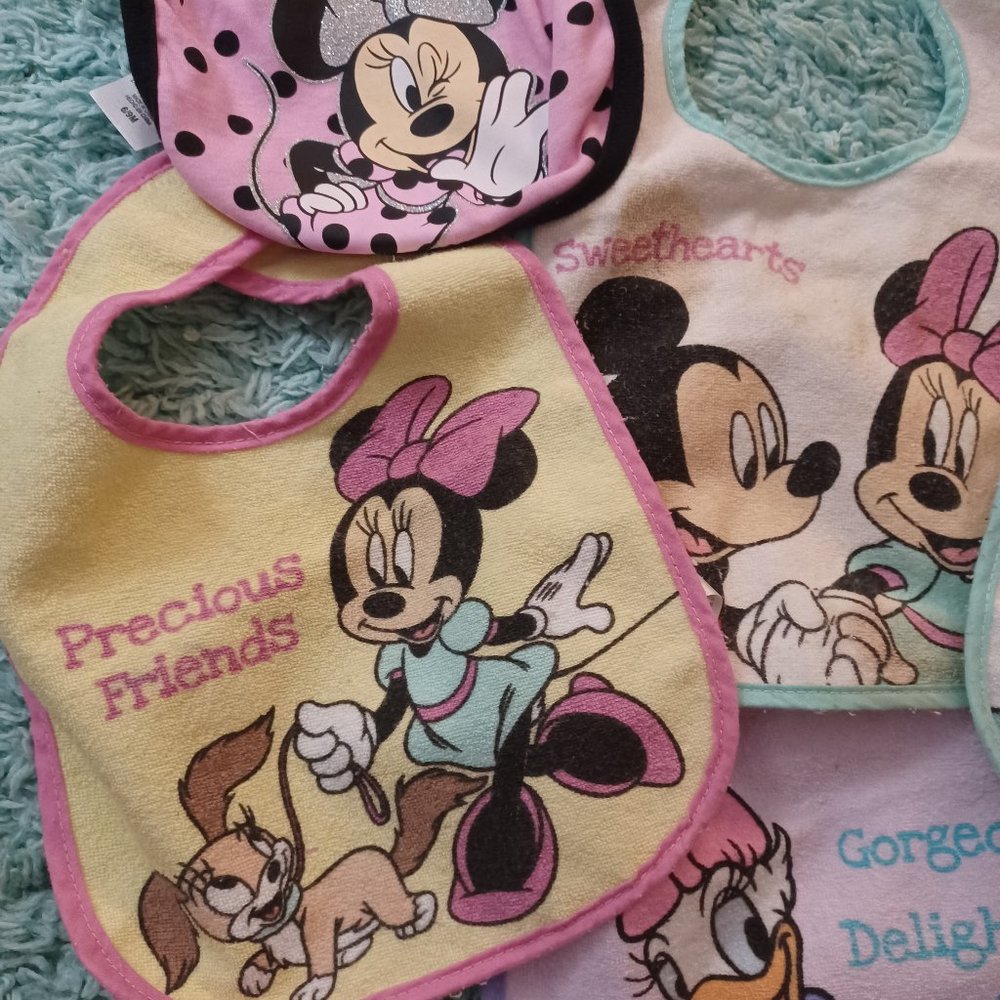 Disney Bibs Lot